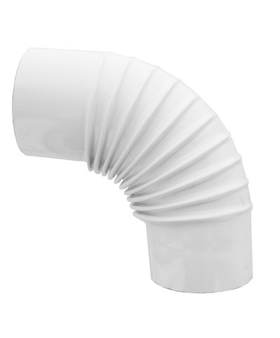 Ferramenta1.com | GOMITO PER STUFA 90 D 9 CM BIANCO - Stufe