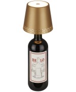 Ferramenta1.com | Lampada flaska per montaggio su bottiglia oro - PZ 1