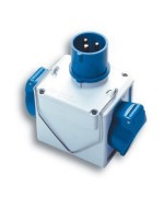 Ferramenta1.com | Fme 73.110 adattatore cee 16a 2 prese 220v ip44 - PZ 1
