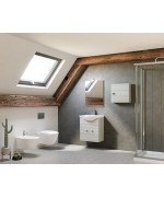 Ferramenta1.com | Arredo bagno mod.zaffiro rovere grigio 55 cm - PZ 1