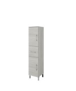 Ferramenta1.com | Semicolonna rubino 2a+1c rovere grigio reversibile - PZ 1