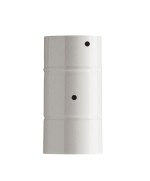 Ferramenta1.com | Tubo forato per serrande h 25 cm d 10 cm bianc0 - PZ 1