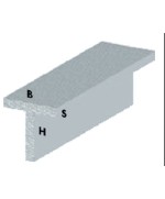 Ferramenta1.com | Profilo argento h.100 cm t 15x15x1,5 mm* - PZ 5