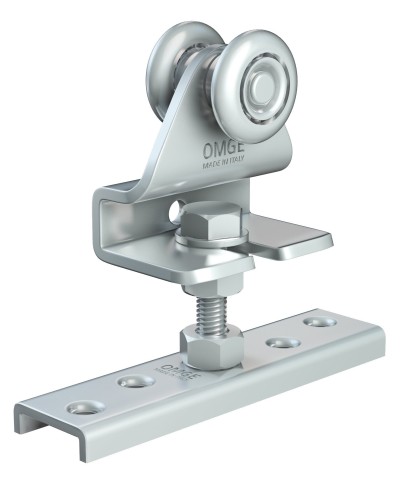 Ferramenta1.com | Omge 1222 carrello a 2 ruote d 24 mm port 25 kg - PZ 15