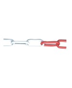Ferramenta1.com | Catena acciaio bianco rosso d 5 mm da 25 m - ML 25
