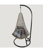 Ferramenta1.com | Poltrona pensile 95xh195 cm grigio rat 021790 - PZ 1