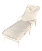 Ferramenta1.com | Lettino giove lounger crema opaco 022300 - PZ 2