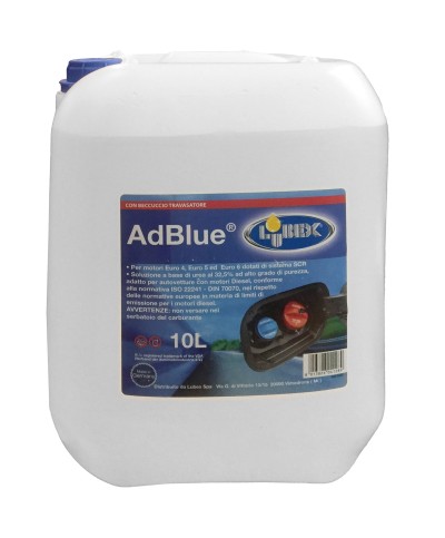 Ferramenta1.com | Additivo adblue lubex 10 l  c/beccuccio - PZ 1