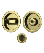 Ferramenta1.com | Kit porta scorr nicchia d 48 mm c/nott oro - PZ 1