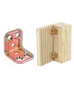 Ferramenta1.com | Piastra 749 angolare acc tropic 30x30x30 mm - PZ 100