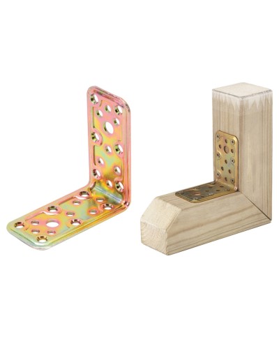 Ferramenta1.com | Piastra 746 angolare acciaio trop 40x 30x 30 mm - PZ 50