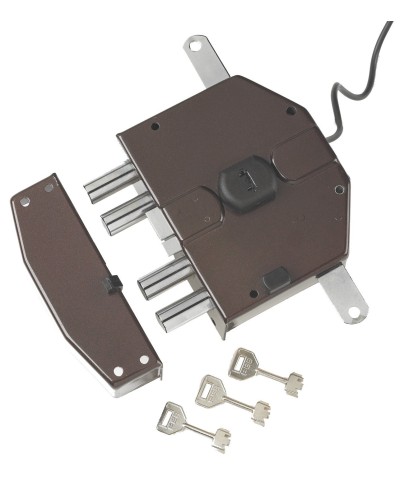 Ferramenta1.com | Serratura elettrica segreta dx c/cilin 60 mm s/aste - PZ 1