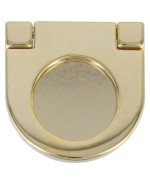 Ferramenta1.com | Maniglia zama e 3262 incasso 36x36 mm oro luc - PZ 25