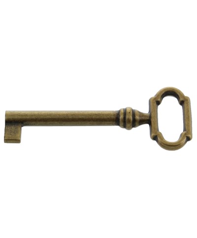 Ferramenta1.com | Chiave per mobili 33727 27x69 mm ottone florence - PZ 25