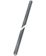 Ferramenta1.com | Asta rotante serratura armadio m98 nichel c/m130 - PZ 1