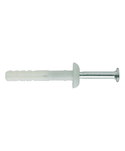 Ferramenta1.com | Tassello c/vite p/cartongesso d 6x40 mm bco - CE 2