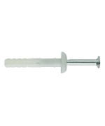 Ferramenta1.com | Tassello c/vite p/cartongesso d 6x40 mm bco - CE 2