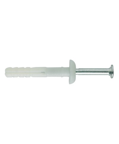 Ferramenta1.com | Tassello c/vite p/cartongesso d 6x50 mm bco - CE 2