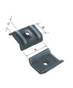Ferramenta1.com | Cappellotto p/coibentati t. di moro 46x17x16 mm - PZ 100
