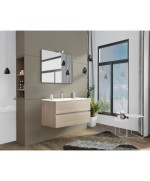 Ferramenta1.com | Mobile bagno new splash 105 sosp. rovere fumo - PZ 1