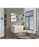 Ferramenta1.com | Mobile bagno new splash 105 sosp. rovere grigio - PZ 1