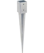 Ferramenta1.com | Piastra 797 supporto pilastro zinc fuoco 91x91 mm - PZ 1