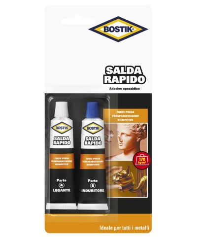 Ferramenta1.com | Bostik salda rapido 2 x 15 ml blister - PZ 6
