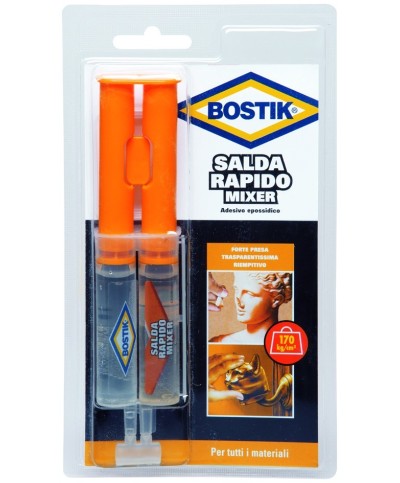 Ferramenta1.com | Bostik salda rapido mixer 24 ml blister - PZ 12