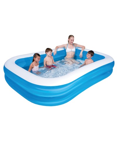 Ferramenta1.com | Piscina gonfiabile rettang 175x262x51h 54006b - PZ 1