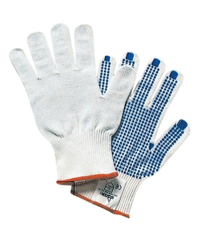 Ferramenta1.com | Guanti maglia palmo puntinato tg. 7 rif.72020 - PA 12