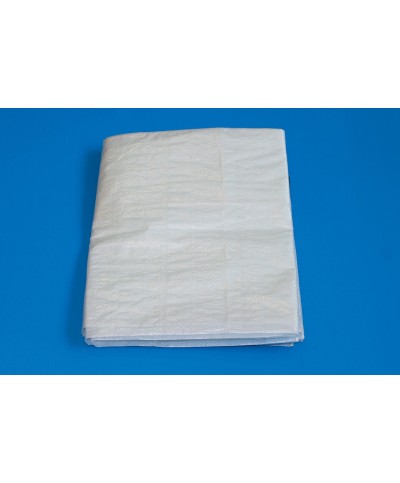 Ferramenta1.com | Telone pe standard c/occhioli 85 g bianco 2 x 3 m - PZ 6