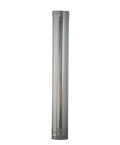 Ferramenta1.com | Tubo inox aisi 304 h 100 cm d 13 cm - PZ 9