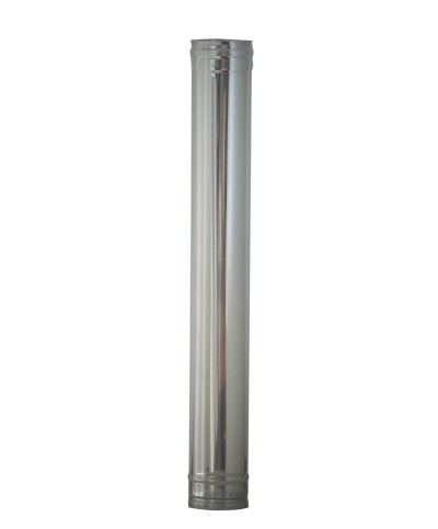 Ferramenta1.com | Tubo inox aisi 304 h 100 cm d 14 cm - PZ 5