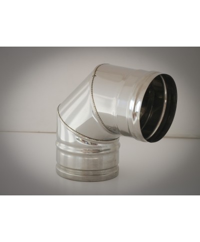 Ferramenta1.com | Gomito inox aisi 304 90 d 14 cm - PZ 1