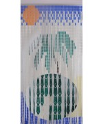Ferramenta1.com | Tenda a piastrine 125xh240 cm dis. 6018 palma - PZ 1