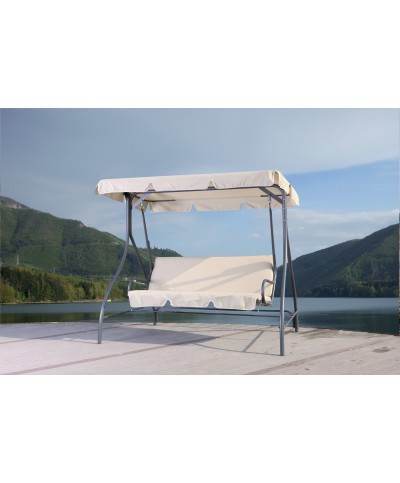 Ferramenta1.com | C dondolo romantic in acciaio a 3 posti - PZ 1