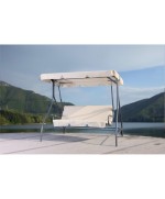 Ferramenta1.com | C dondolo romantic in acciaio a 3 posti - PZ 1