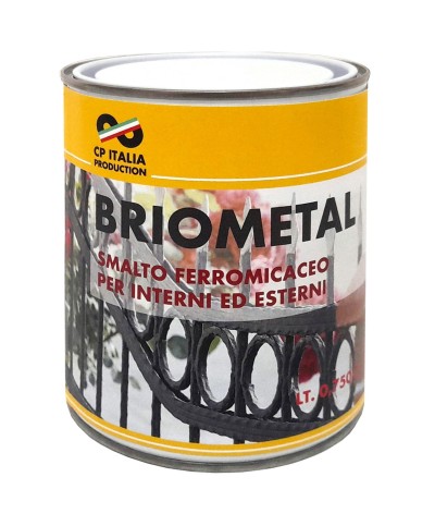 Ferramenta1.com | Smalto micaceo grosso briometal grigio sc 0,750 - PZ 6