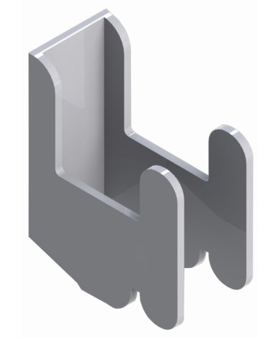 Ferramenta1.com | Bl gancio p/ripiano 20 pz - BL 6