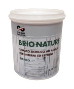 Ferramenta1.com | Smalto allacqua brio nature bianco sat  0,375 - PZ 6