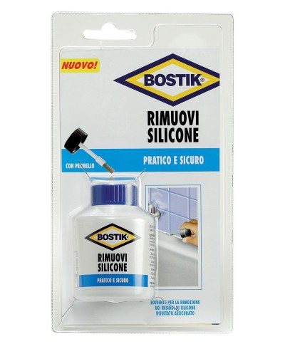 Ferramenta1.com | Bostik rimuovi silicone 100 ml blister - PZ 12