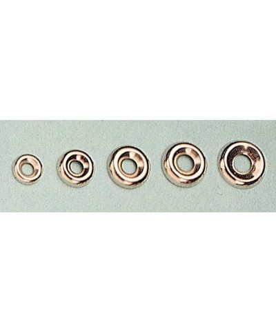 Ferramenta1.com | Sc orli sottovite acciaio nichelato 12 mm  50 pz - SC 5