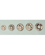 Ferramenta1.com | Sc orli sottovite acciaio nichelato 14 mm  50 pz - SC 5