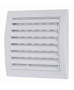 Ferramenta1.com | Griglia aerazione abs c/chiusura e rete 190x190 - PZ 5