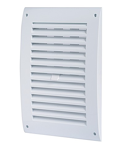 Ferramenta1.com | Griglia aerazione abs c/chiusura e rete 170x250 - PZ 5