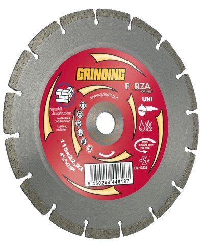 Ferramenta1.com | Grinding forza disco diaman. a sett 115x2,0 - PZ 1