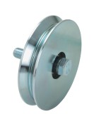 Ferramenta1.com | Pl ruota per canc c/bullone a 1 cusc  60 mm - PL 6