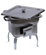 Ferramenta1.com | Barbecue in acciaio fornacella 25x25xh24 cm - PZ 1