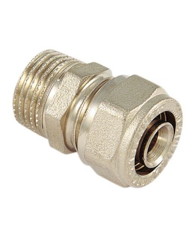 Ferramenta1.com | Raccordo diritto m.16x1/2 per multistrato - PZ 10