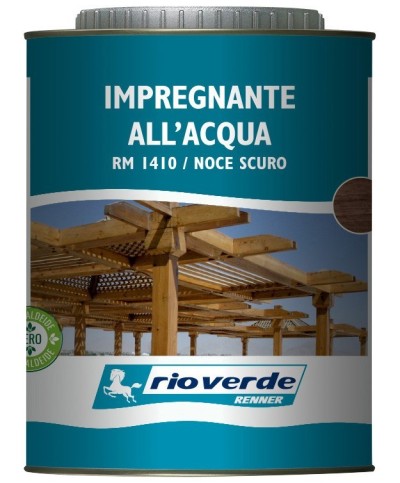 Ferramenta1.com | Rioverde rm 1410 impregnante 0,750 l noce scuro - PZ 6